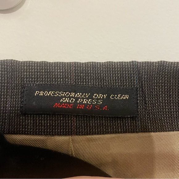 Vintage Garrison Park Men’s 2 Piece Suit Blazer and Pants - Gray Size 46R - Picture 7 of 10